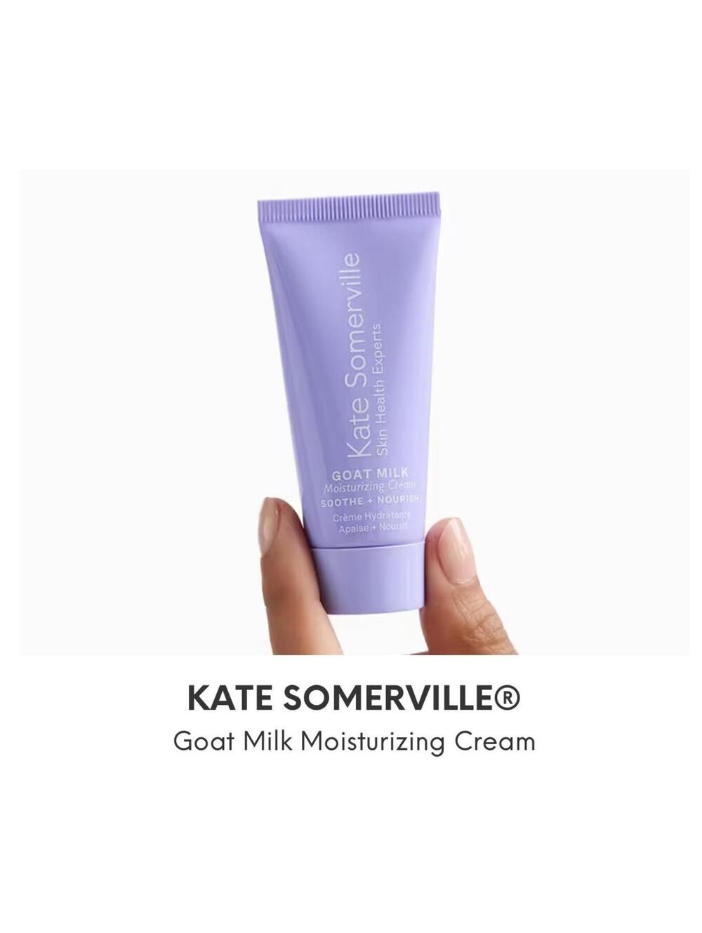 Kate Somerville Goat Milk Moisturizing Cream Travel Size 0.5 fl oz/ 15 mL New